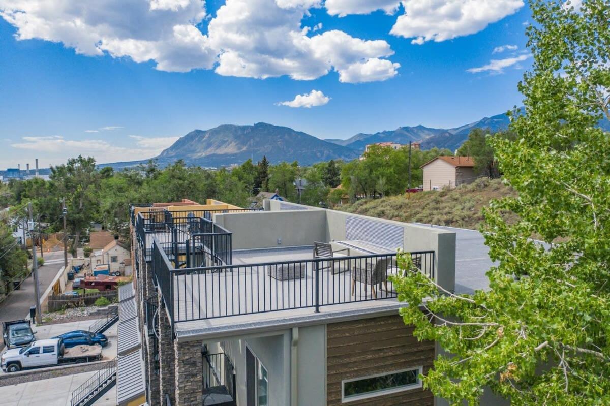 4Bd Home W Rooftop Patio Fire Pit & Mountain Views Colorado Springs Ngoại thất bức ảnh